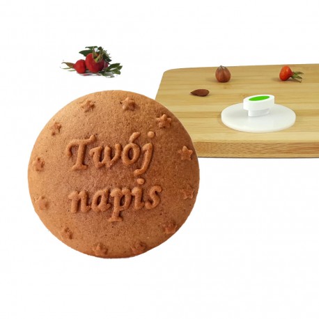 Twój Napis - personalizowany stempelek do ciastek