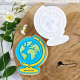 Paleta na farby stempel + wykrawacz 6 cm x 5,4 cm