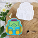 Paleta na farby stempel + wykrawacz 6 cm x 5,4 cm
