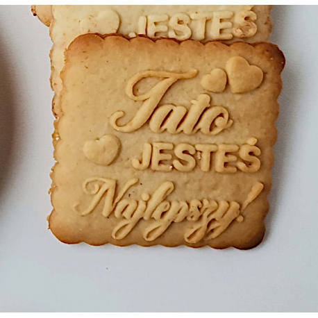 Tato jesteś Najlepszy Stempel + Wykrawacz