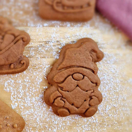 Gnom 42 mm x 65 mm - zestaw stempelek + wykrawacz do pierników