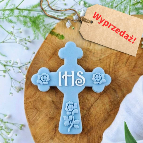 Stempel krzyż IHS